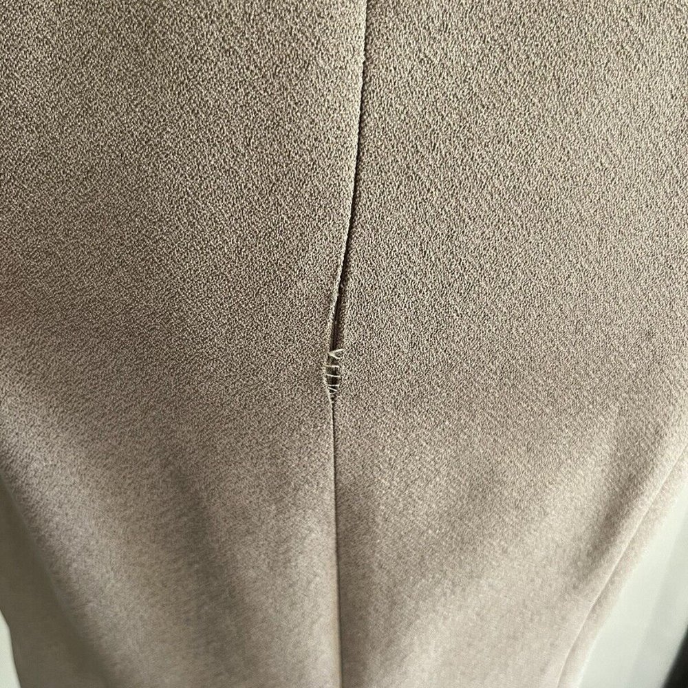 Jason Wu Beige Structured Sheath Short Sleeve Dre… - image 8